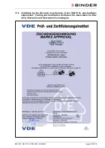 Предварительный просмотр 105 страницы Binder BD 115 Operating Manual