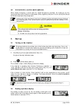 Предварительный просмотр 16 страницы Binder BF 115 Operating Manual