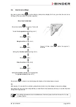 Предварительный просмотр 22 страницы Binder BF 115 Operating Manual