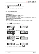 Предварительный просмотр 25 страницы Binder BF 115 Operating Manual