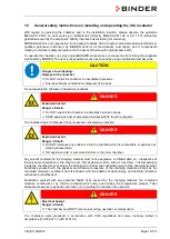 Preview for 12 page of Binder CB 170 Operating Manual