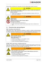 Preview for 13 page of Binder CB 170 Operating Manual