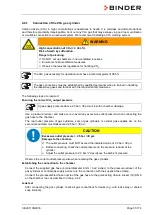 Preview for 31 page of Binder CB 170 Operating Manual