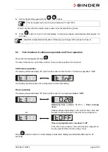 Preview for 21 page of Binder FED 115 Operating Manual