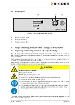 Предварительный просмотр 13 страницы Binder FP 115 Operating Manual