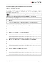 Предварительный просмотр 89 страницы Binder FP 115 Operating Manual