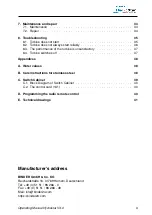 Preview for 3 page of Binder HydroStar BGA 160 Operating Manual