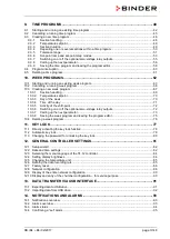 Preview for 3 page of Binder KB 115 (E4) Operating Instructions Manual