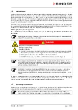 Preview for 12 page of Binder KB 115 (E4) Operating Instructions Manual