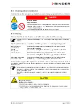 Preview for 118 page of Binder KB 115 (E4) Operating Instructions Manual