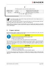 Preview for 34 page of Binder KB 23 Operating Manual