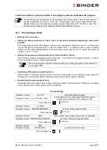 Preview for 52 page of Binder KB 23 Operating Manual