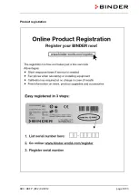 Preview for 5 page of Binder KBF 115 (E5.2) Operating Manual