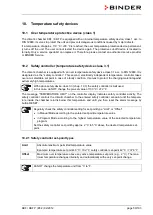 Предварительный просмотр 59 страницы Binder KBF 115 (E5.2) Operating Manual