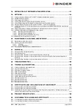 Preview for 5 page of Binder KBF 115 Operating Manual