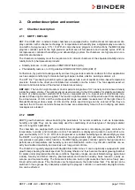 Preview for 17 page of Binder KBF P 240-UL Translation Of Original Operation Manual