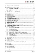 Preview for 3 page of Binder KBF-S 240 Operating Manual