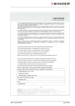 Предварительный просмотр 78 страницы Binder KBF-S 240 Operating Manual