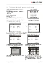 Предварительный просмотр 36 страницы Binder KMF 115 Operating Manual