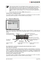 Предварительный просмотр 47 страницы Binder KMF 115 Operating Manual