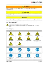 Preview for 5 page of Binder M 115 Operating Manual