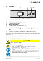 Preview for 12 page of Binder M 115 Operating Manual