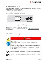 Preview for 44 page of Binder M 115 Operating Manual