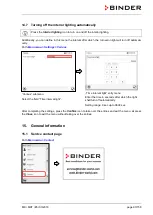 Preview for 93 page of Binder MK 115 Operating Manual