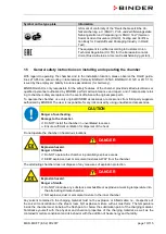 Preview for 10 page of Binder MKF 115 Operating Manual