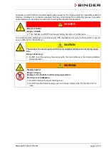 Preview for 11 page of Binder MKF 115 Operating Manual