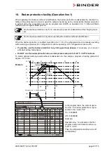 Preview for 61 page of Binder MKF 115 Operating Manual