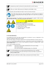 Preview for 78 page of Binder MKF 115 Operating Manual