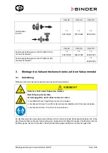 Preview for 4 page of Binder vdl 115 Mounting Instructions