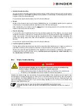 Предварительный просмотр 177 страницы Binder vdl 115 Operating Manual