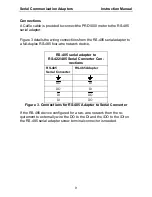 Предварительный просмотр 9 страницы Bindicator SERIAL COMMUNICATION ADAPTERS Instruction Manual