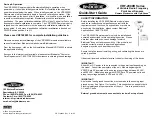 Preview for 1 page of Bindicator VRF-2000R Series Quick Start Manual