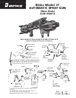 Binks 21 Manual preview