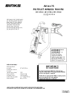 Предварительный просмотр 17 страницы Binks Airless 75 Manual