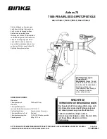 Предварительный просмотр 25 страницы Binks Airless 75 Manual