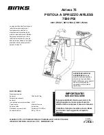 Предварительный просмотр 33 страницы Binks Airless 75 Manual