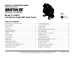 Binks GEMINI II 41-818831 Service & Operating Manual предпросмотр