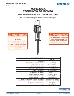 Предварительный просмотр 21 страницы Binks MX412UCA Service Manual