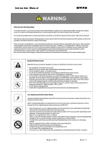 Preview for 4 page of Binks MX6805PU-SMX Instruction Manual