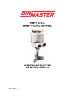 Предварительный просмотр 1 страницы BINMASTER BMRX Series Operating Instructions Manual