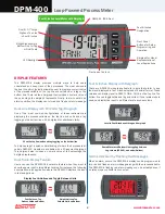 Предварительный просмотр 3 страницы BINMASTER DPM-400 Manual