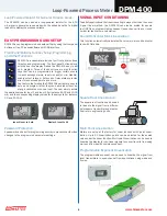 Предварительный просмотр 6 страницы BINMASTER DPM-400 Manual