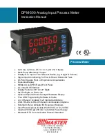 BINMASTER DPM-500 Instruction Manual предпросмотр