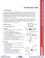 Предварительный просмотр 5 страницы BINMASTER MAXIMA+ Series Operating Instructions Manual