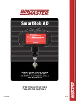 BINMASTER SBRX AO Operating Instructions Manual preview