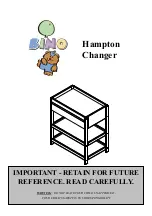 Предварительный просмотр 1 страницы BINO Hampton Changer Manual